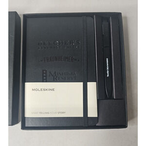Moleskine Custom Edition Lined Notebook 3.5x8.5 Trusted Deliciousness Beechers +